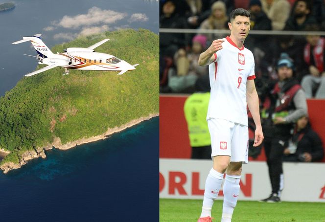 Takim samolotem Lewandowski przyleci do Polski
