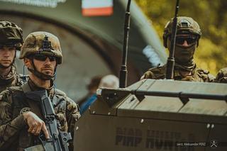 Robot PIAP HUNTeR na poligonie