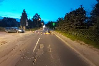 Łódź: Groźny wypadek na Pomorskiej. Motocyklista miał 2 promile! Mężczyzna NIE MIAŁ PRAWA JAZDY