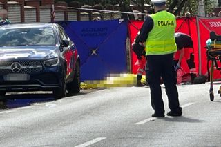 Tragedia w Marysinie Wawerskim: Motocyklista wjechał w pieszych przy cmentarzu