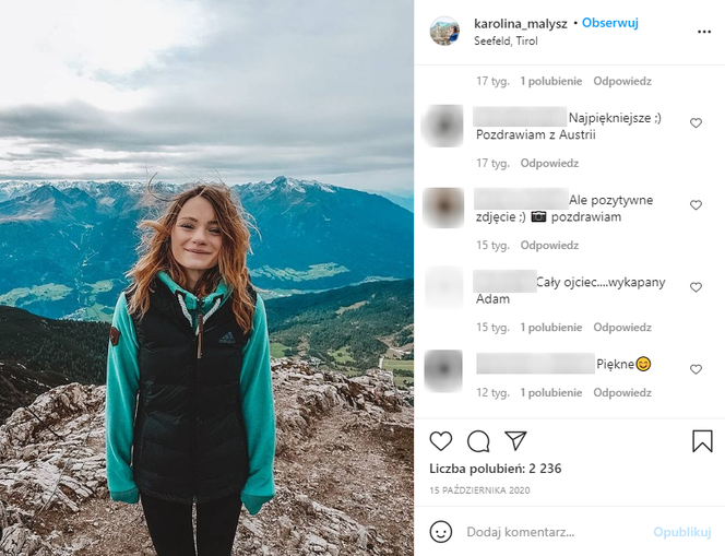 Karolina Małysz podobna do Adama?