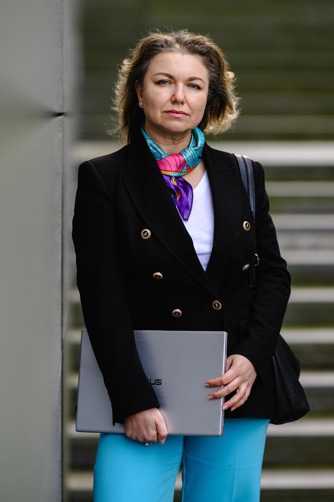 Z korporacji przesiadła się do taksówki