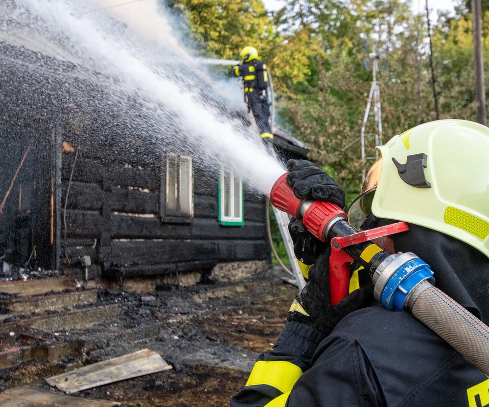 Tragiczny pożar na Mazowszu. 92-latek spłonął we własnym domu