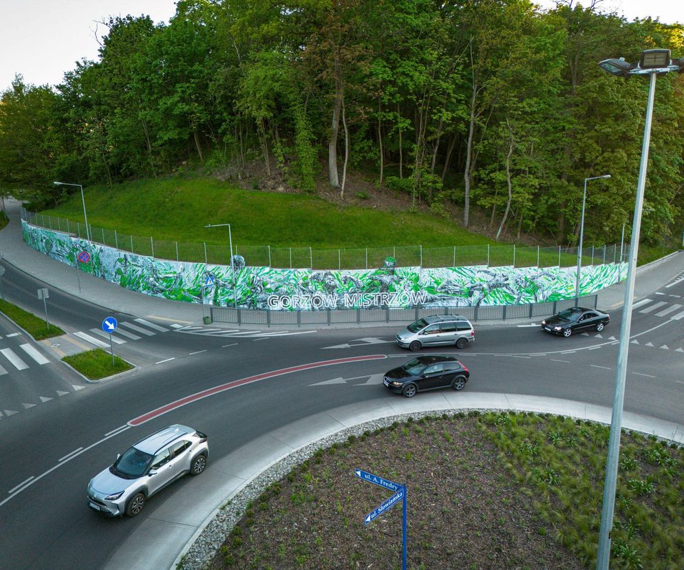 Mural Mistrzów gotowy i zabezpieczony
