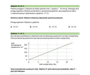 Egzamin ósmoklasisty 2024: matematyka. Zadania, arkusze CKE i odpowiedzi z matematyki 15.05.2024