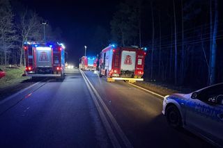 Tragiczny wypadek w Lubuskiem. Nie żyje kobieta, dwoje dzieci w ciężkim stanie