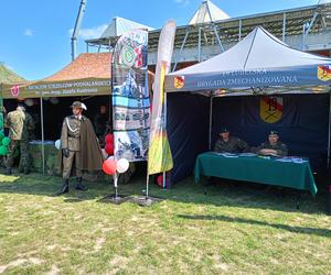 Piknik Wojskowy 18. Dywizji został zorganizowany na terenie zielonym przy aquaparku i stadionie miejskim w Siedlcach