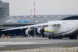 Największy samolot świata lądował w Łodzi