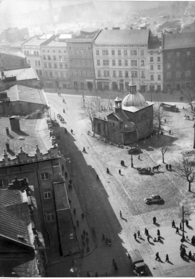 Panorama Krakowa 90 lat temu