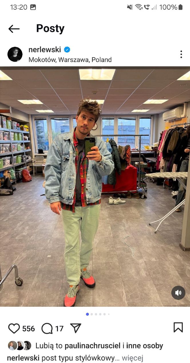 Piotr Nerlewski prywatnie na Instagramie