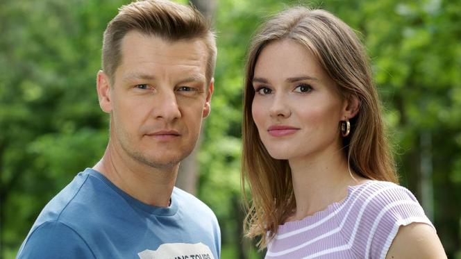 M jak miłość. Franka (Dominika Kachlik), Paweł (Rafał Mroczek)
