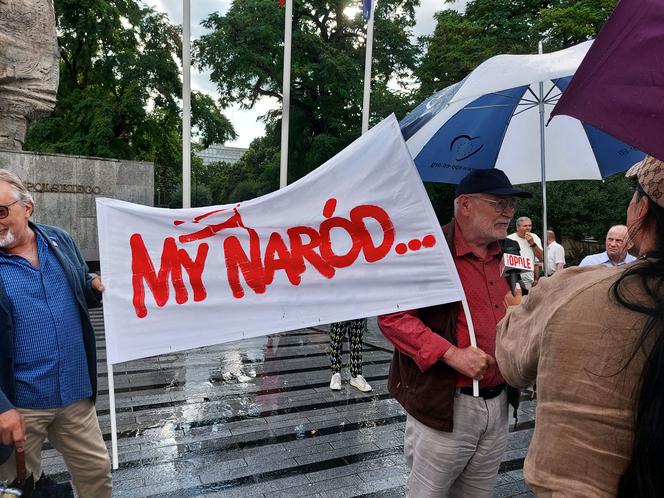 Opole przeciwko "lex TVN". Protest na pl. Wolności [10.08.21 r.]