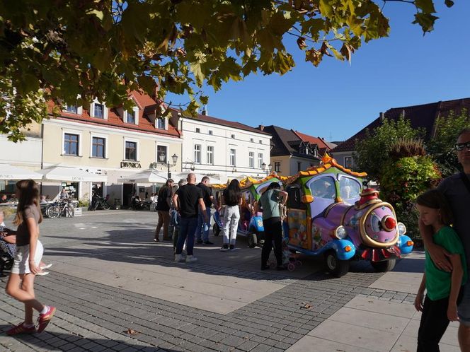 tłumy spokojnie spacerujących spacerowiczów w Pszczynie ZDJĘCIA