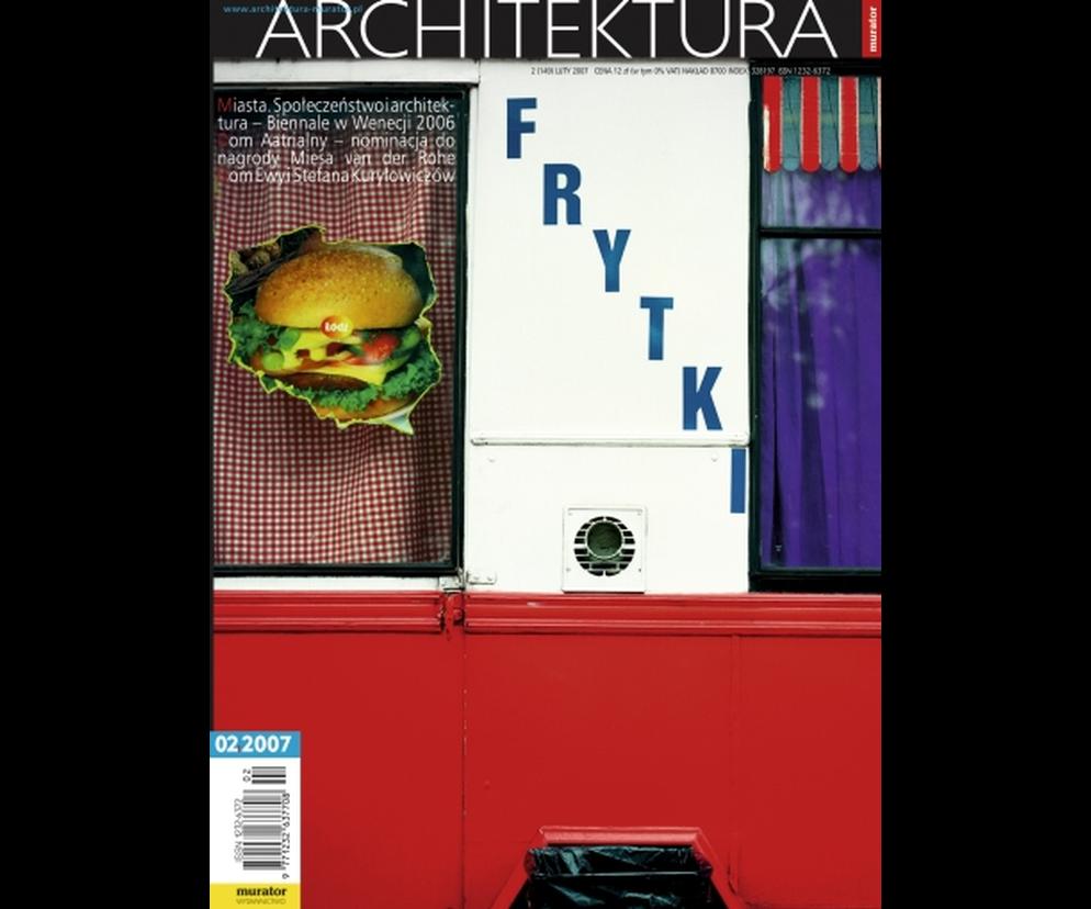 Okładka Miesięcznik Architektura 02/2007