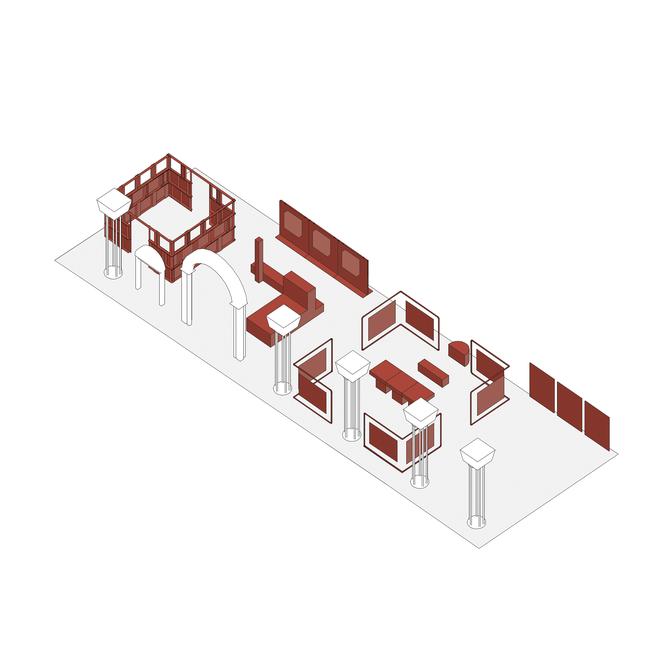 Schemat wystawy Ambulatorium