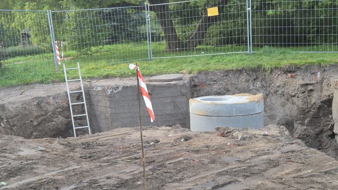 Tajemnicze odkrycie na ul. Nowowiejskiego w Olsztynie. Czy wstrzyma inwestycję?