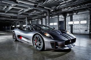 Jaguar C-X75 hybrid w filmie Spectre - pojedzie nim przeciwnik Jamesa Bonda
