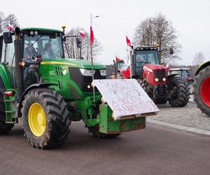 Protest rolników w Podlaskiem. Ciągniki blokują drogi w całym województwie! 