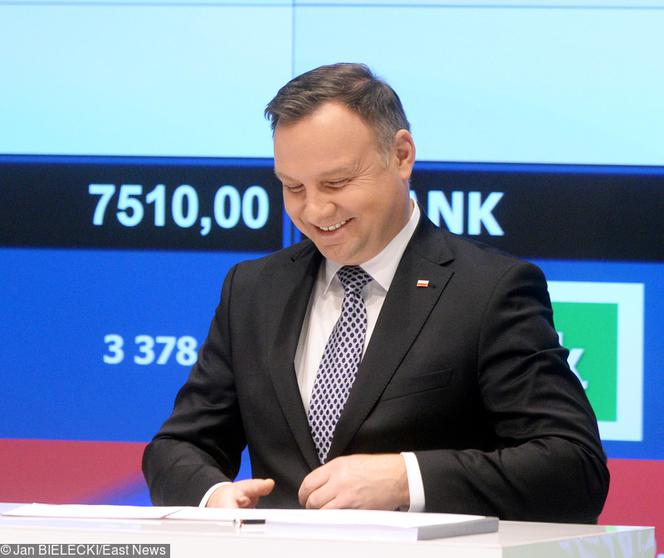 Ustawa o Pracowniczych Planach Kapitalowych. Andrzej Duda