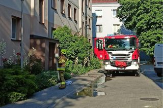 Tragiczny pożar w Pyskowicach. W mieszkaniu znaleziono ciało jednej osoby