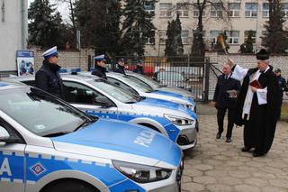 Nowe radiowozy marki Hyundai w Łowiczu