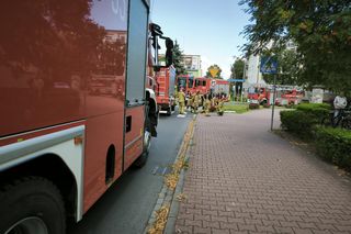  Dym w mieszkaniu przy Zwycięstwa. Interweniowała straż pożarna