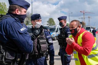 Protest przedsiębiorców w Katowicach.