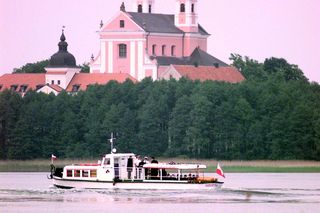 Wizyta Jana Pawła II w klasztorze w Wigrach