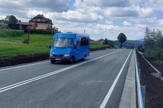 Tak wygląda nowa część DK 28 w Kasinie Wielkiej, po naprawie