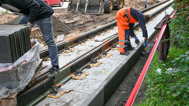 Prace modernizacyjne w centrum Torunia. Tak wyglądają pod koniec września
