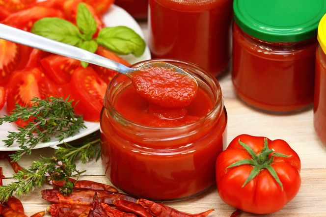 Ketchup z pomidorów