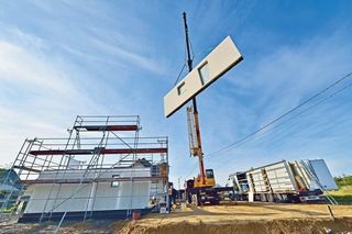 Szkieletowy dom prefabrykowany