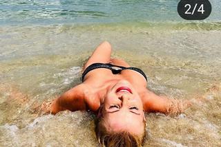 Joanna Racewicz wypoczywa na plażach Miami na Florydzie