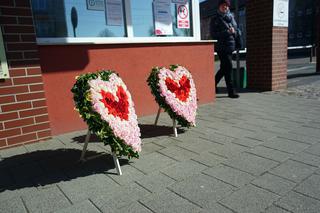 Koronawirus w Szczecinie. Mieszkańcy dziękują... kwiatami [ZDJĘCIA]