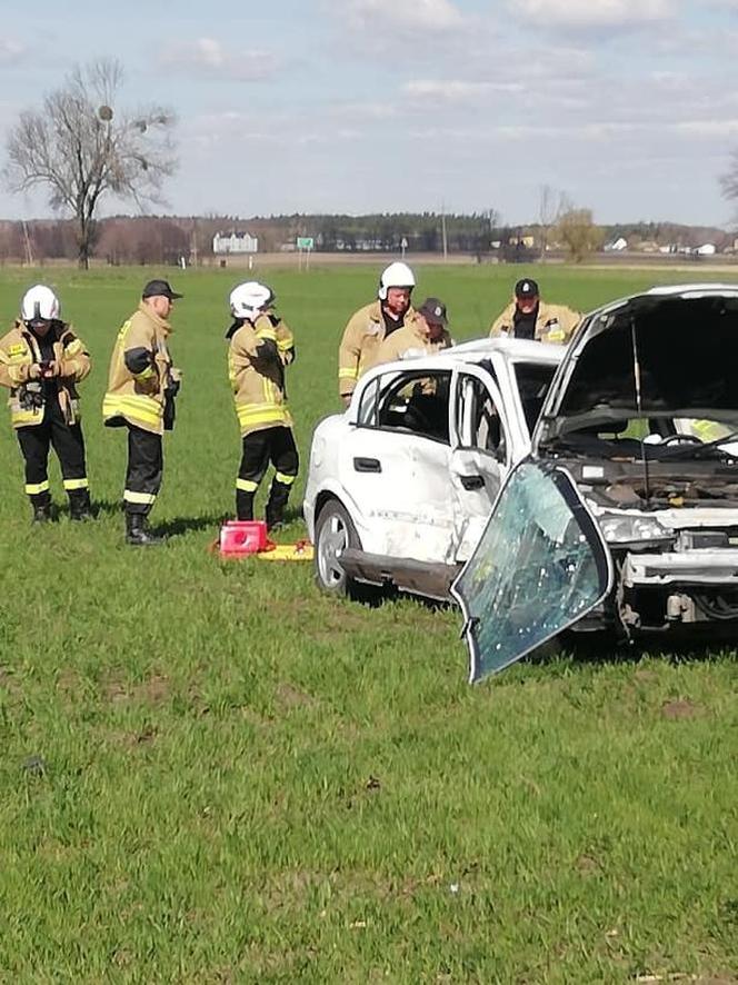 Krasznice Duże. Tragiczne zderzenie opla i peugeota 