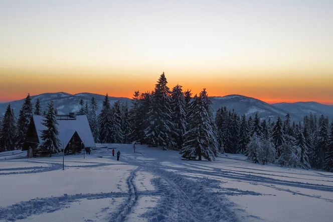 Czy w Beskidach w ferie 2025 spadnie śnieg