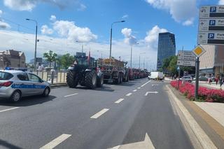 Rolnicy po raz kolejny wyjechali na ulice Poznania! Są utrudnienia dla kierowców