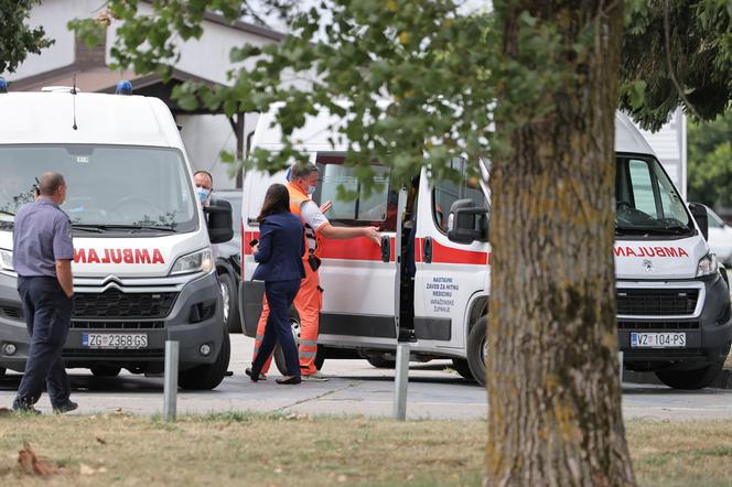 Transportują rannych pacjentów do Polski. Pierwsze zdjęcia z Zagrzebia