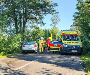 Wypadek na trasie Węgrów - Kosów Lacki