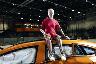 Manekiny w testach zderzeniowych