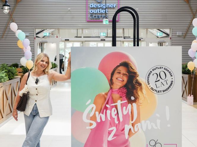 Designer Outlet Gdańsk obchodzi 20-te urodziny. W czerwcu wyjątkowe okazje i wielkie promocje. Przyjdź i przekonaj się sam!