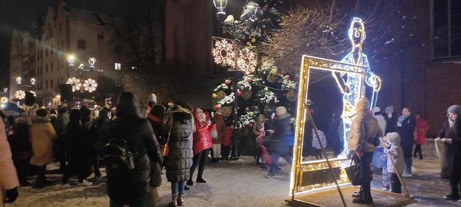 Rozświetlenie elbląskiej choinki miejskiej