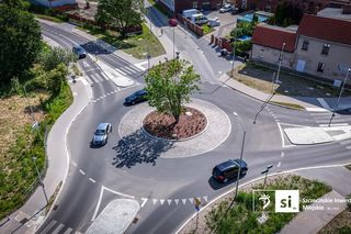 Nowe ulice i uratowany kasztanowiec na rondzie. Duża inwestycja zakończyła się przed terminem