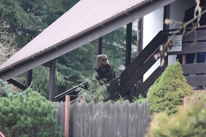 Sylwia Wysocka z komornikiem do bylego