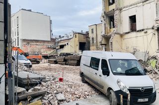 Kwartał przy ul. Dworcowej, Katowice. Wyburzenie