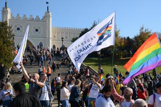 Pierwszy Marsz Równości w Lublinie. Chwilami było groźnie, policja zatrzymała kilkadziesiąt osób [GALERIA, AUDIO]