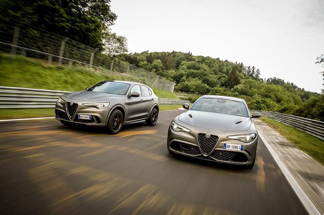 Alfa Romeo Giulia Quadrifoglio „NRING" i Stelvio Quadrifoglio „NRING"
