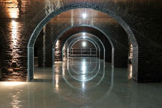 Zbiornik wody Stara Orunia w Gdańsku