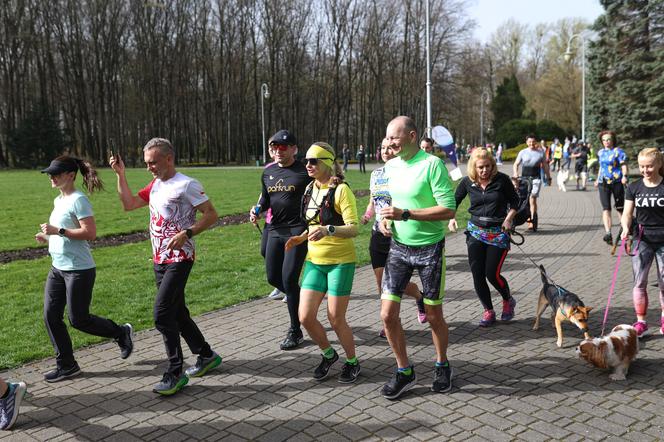 Parkrun Katowice. Wielkanocne bieganie w Parku Kościuszki