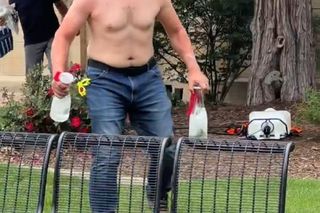 Zaatakował miotaczem ognia demonstrantów w Kolorado